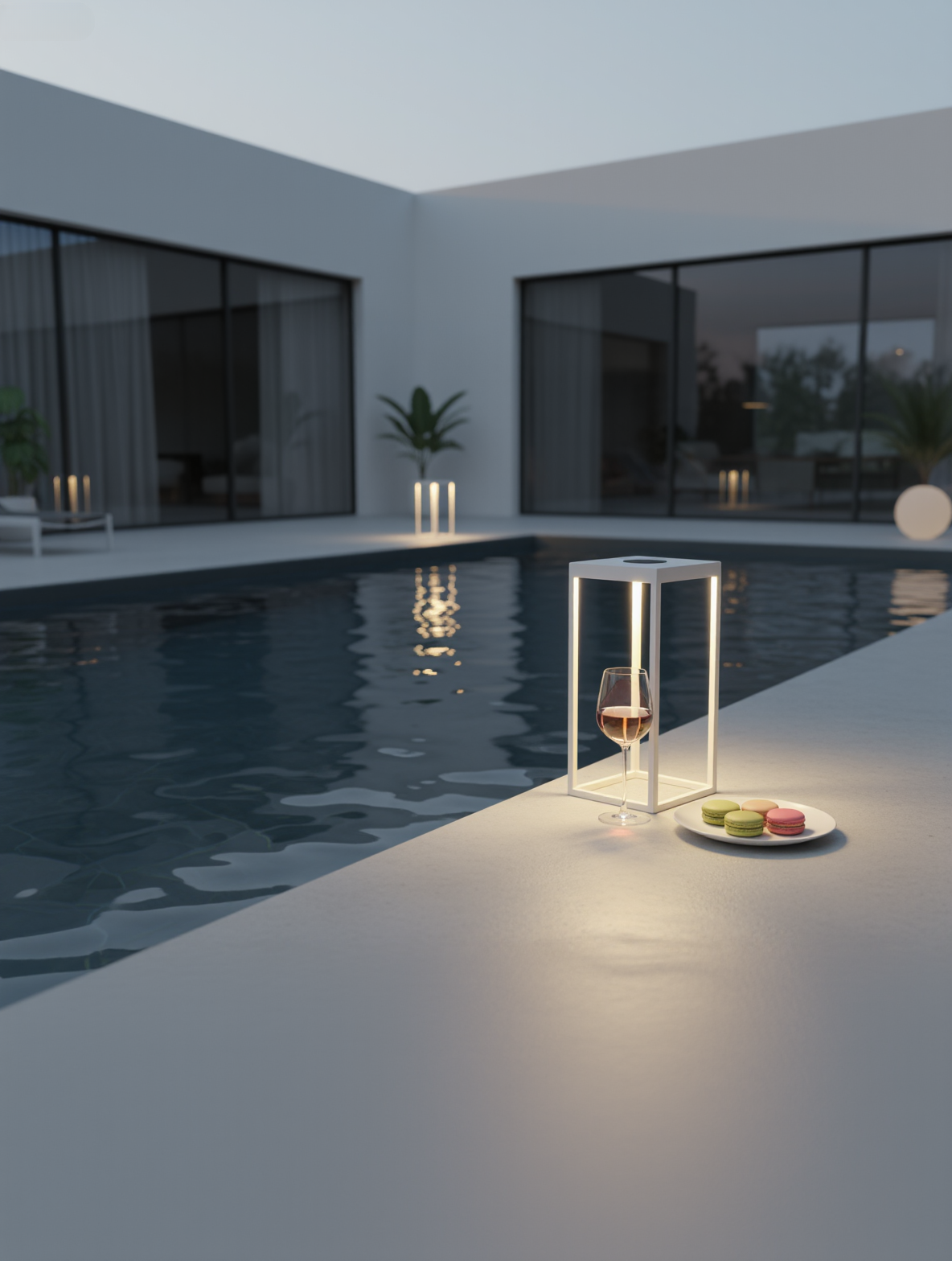 Terrassenmöbel Lounge warum weniger oft mehr ist