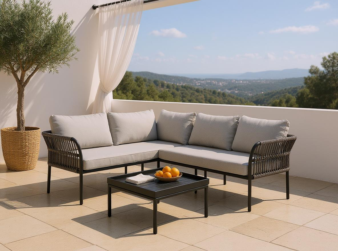 Malaga Garten Ecklounge Set - Finqa GmbH