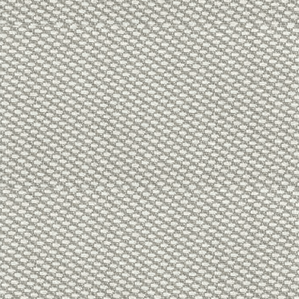 Nahaufnahme des Santorini Garten Loungesofa Serie Stoffmuster, zeigt ein detailliertes graues Muster. Perfekt für modulares Outdoor-Design, vereint es Komfort und Stil, ideal für Gärten und Terrassen.