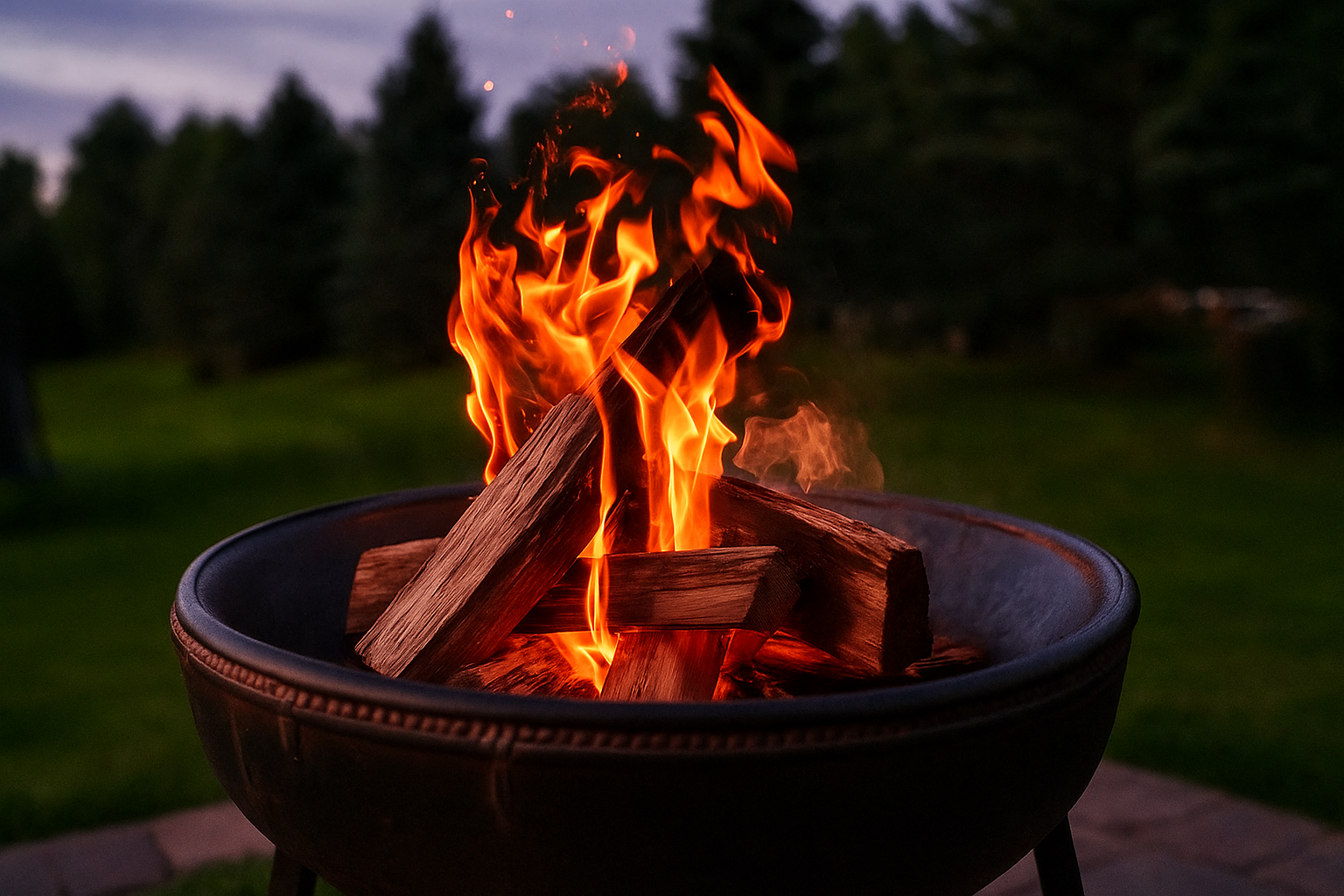 Outdoor-Atmosphäre schaffen: Feuerschale im Garten clever nutzen