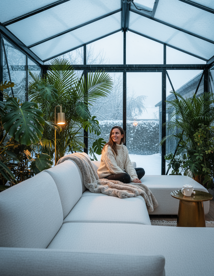 UV-beständiges Gartensofa für den Innenbereich: Die Lösung für sonnige Räume