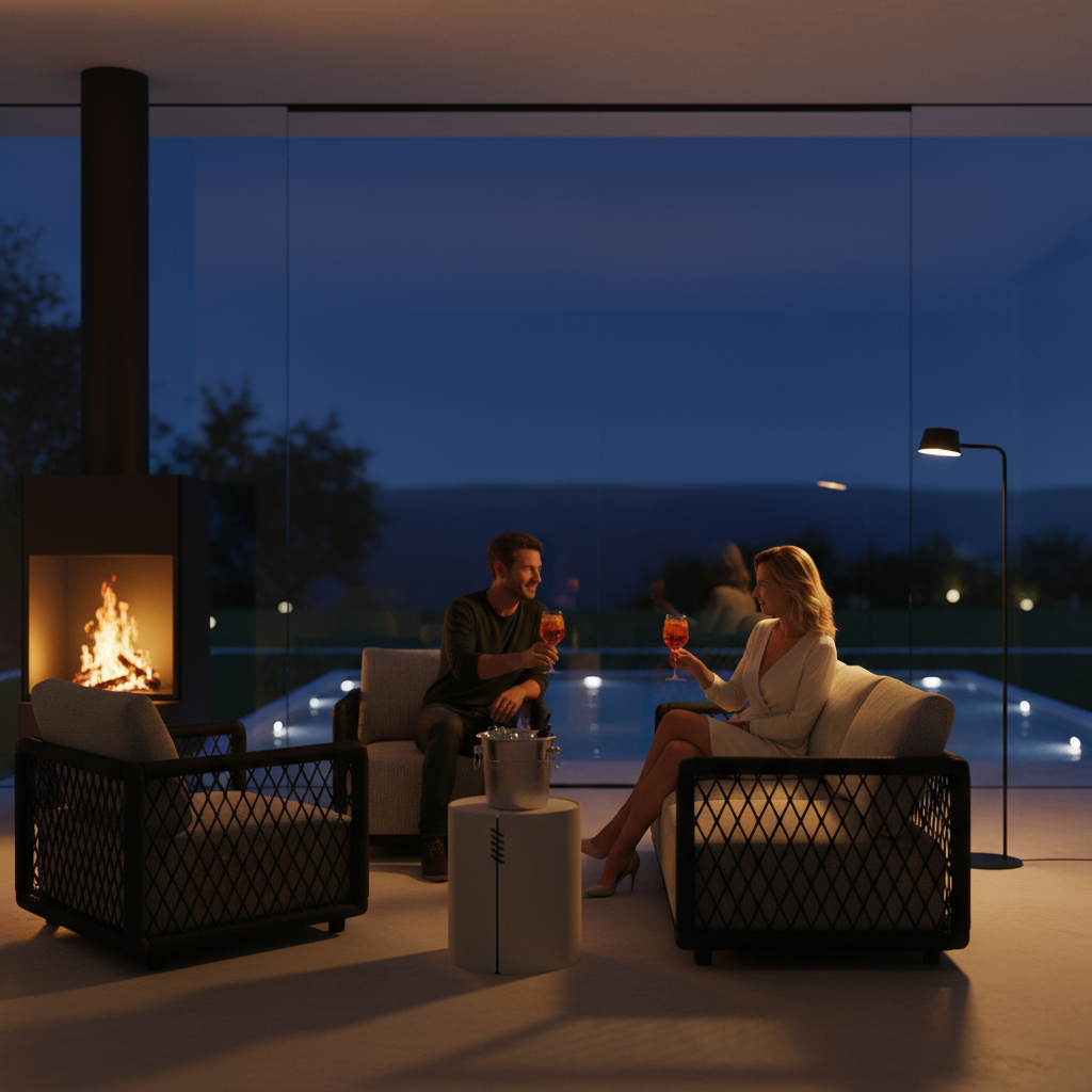 7 stilvolle Design-Ideen für Ihre Outdoor-Lounge