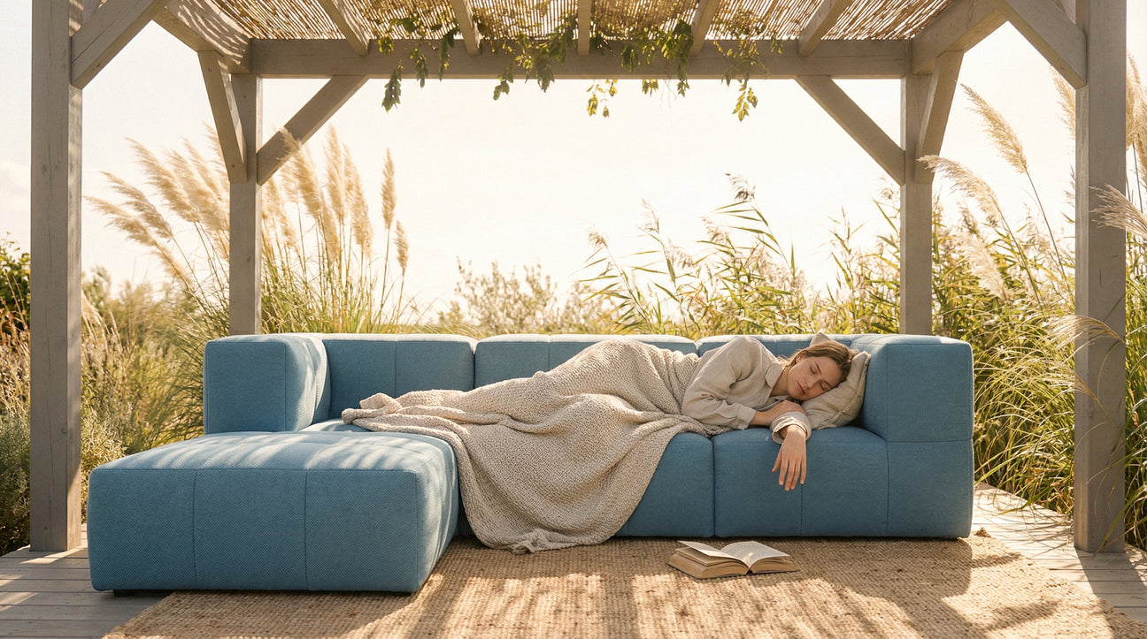 5 geniale Wege ein Outdoor Sofa klappbar zu nutzen