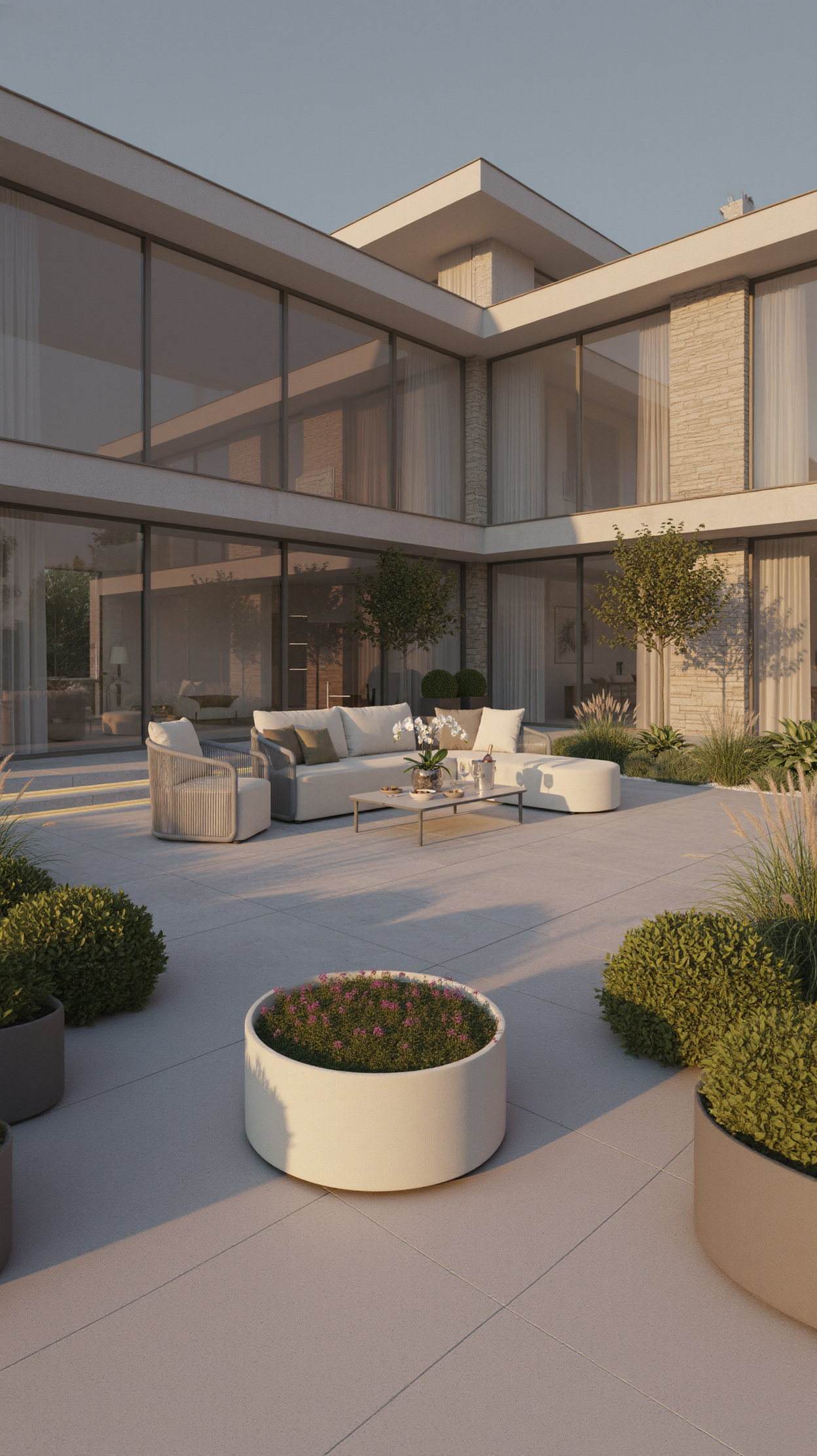 Mit Outdoor-Sofa und Deko den Garten individuell gestalten