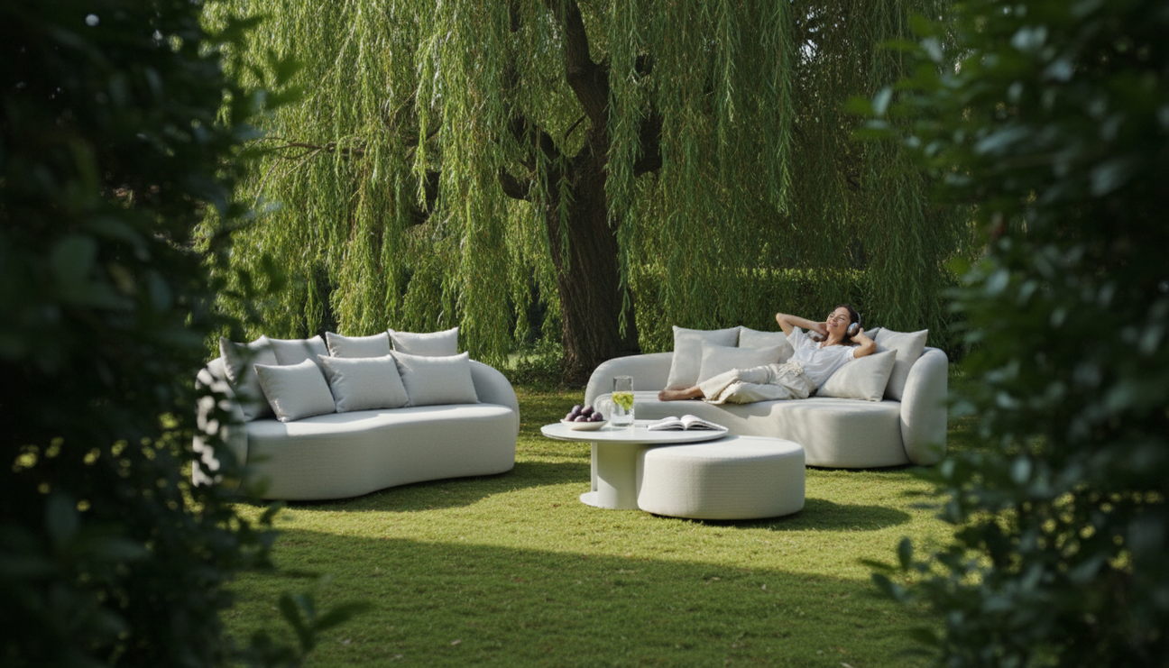 Outdoor Sitzbank oder Lounge was passt besser zu dir