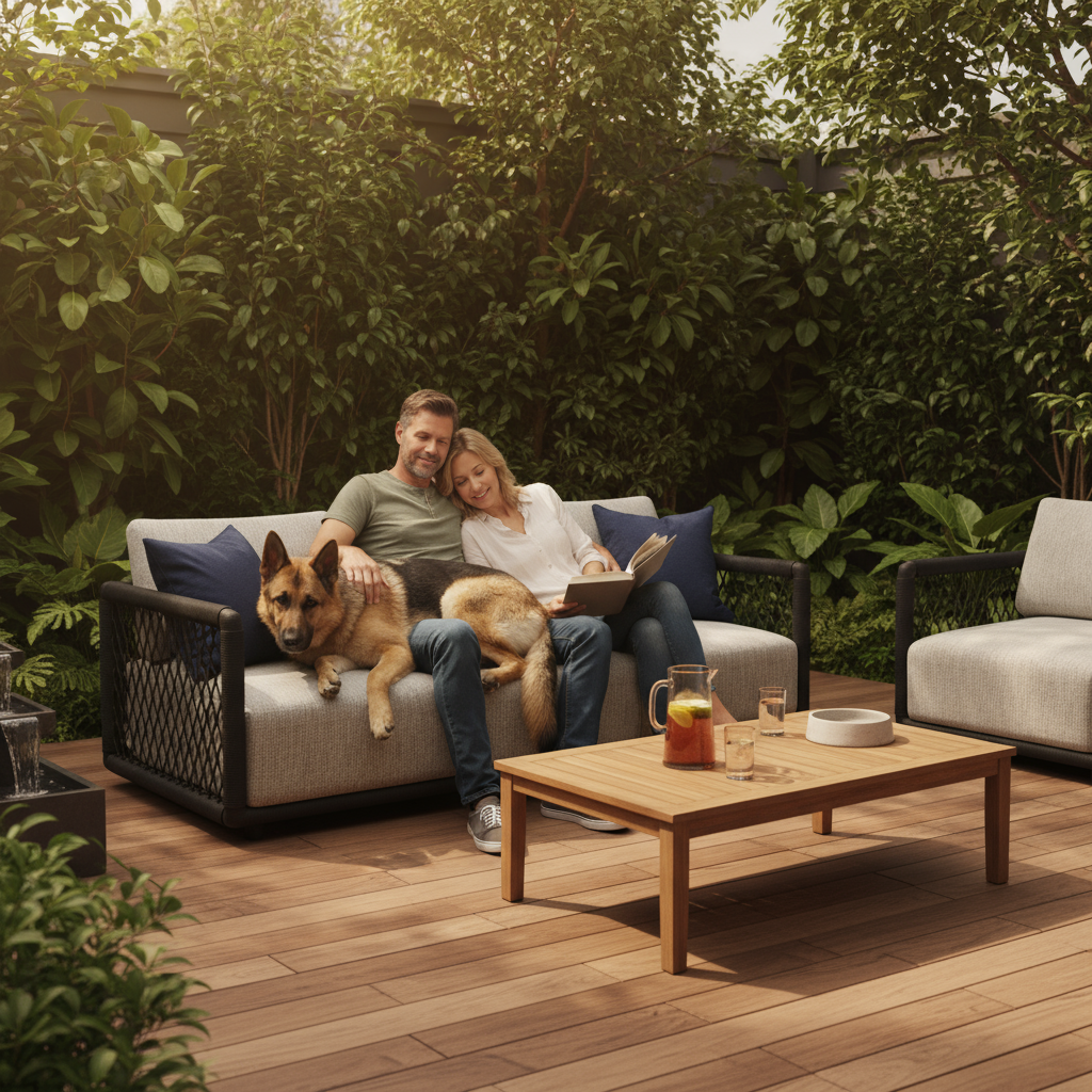 Wetterfeste Loungemöbel müssen nicht teuer sein So geht's