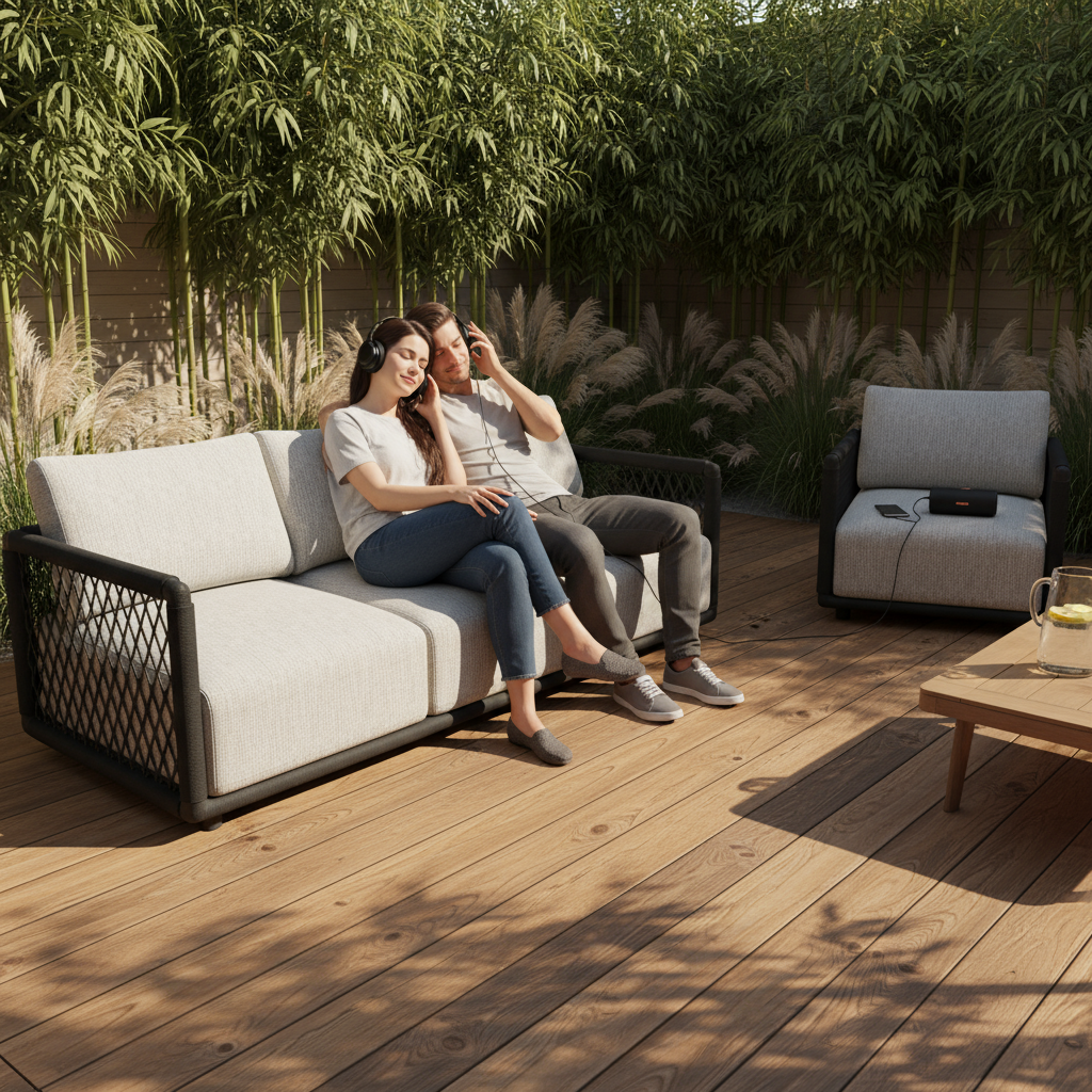 Ihr Weg zur perfekten Outdoor Lounge für gemütliche Stunden