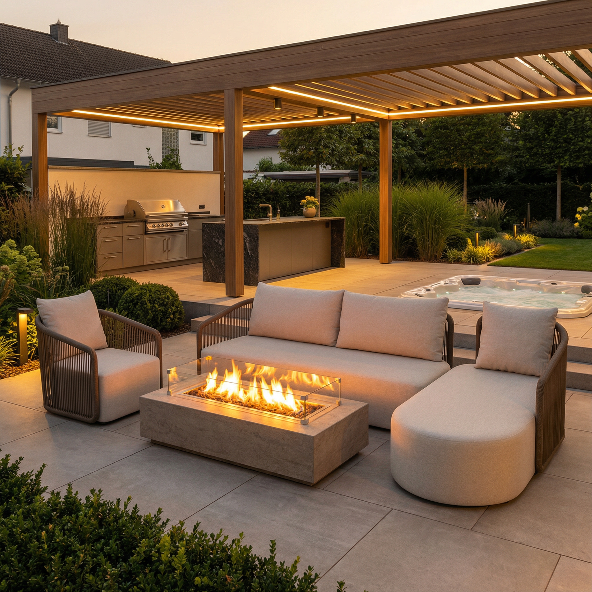 Ihre perfekte designorientierte Gartenbank mit Stil für Terrasse und Eingang