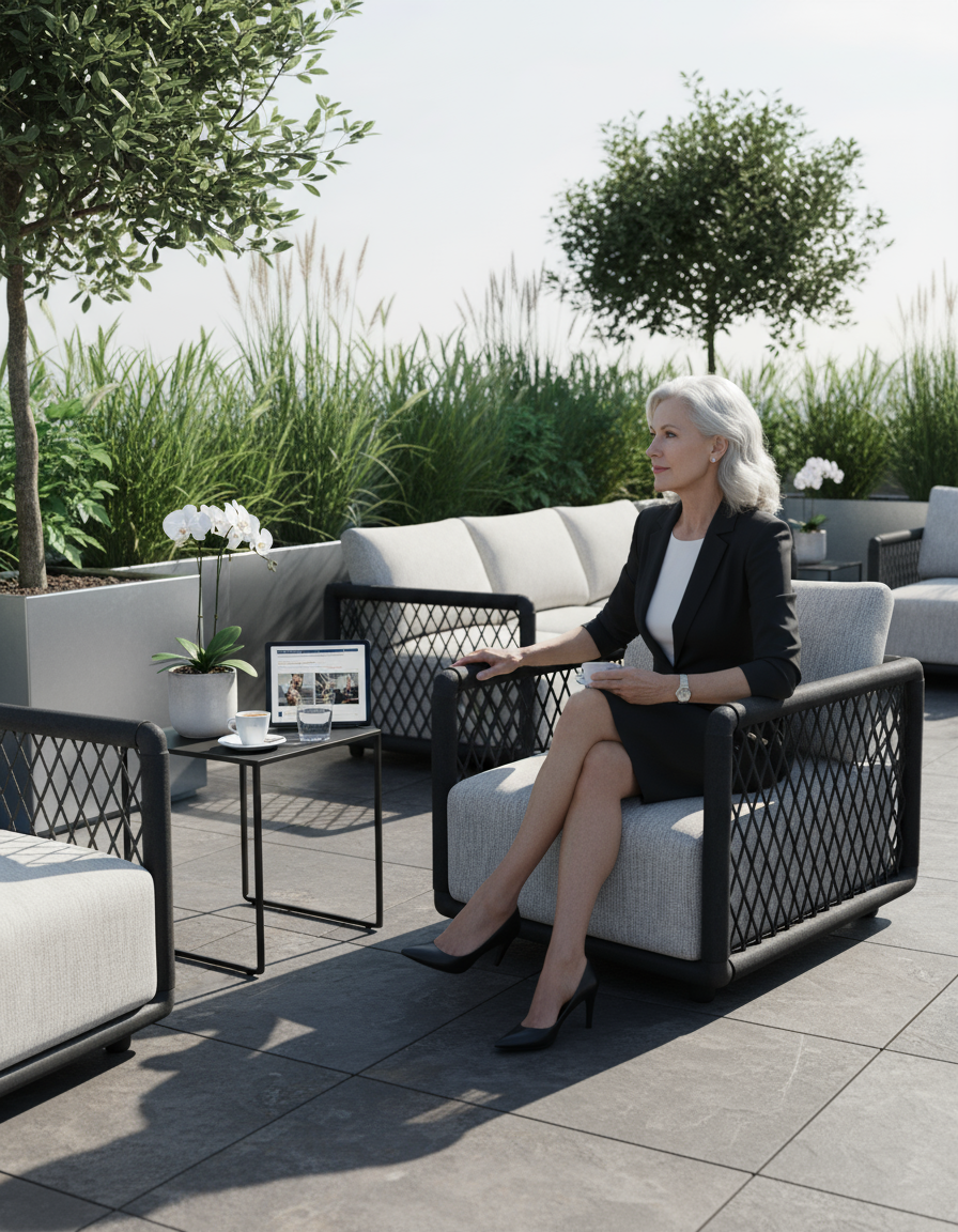 5 Gründe für runde Terrassenmöbel auf Ihrem Balkon