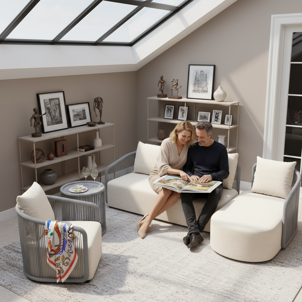 Gemütliche Outdoor Lounge Stühle für pure Entspannung
