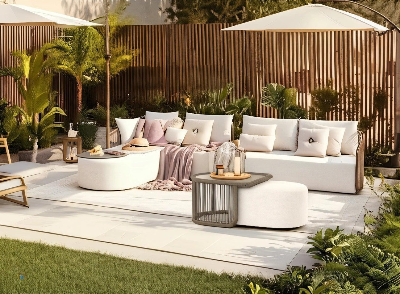 Wetterfeste Loungesofas für den Sommer: Eleganz trifft Funktionalität