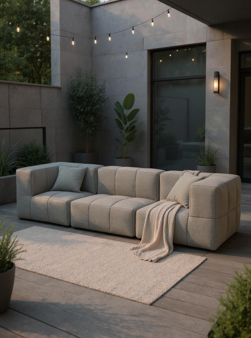 Design trifft Funktionalität bei modernen Gartenmöbeln