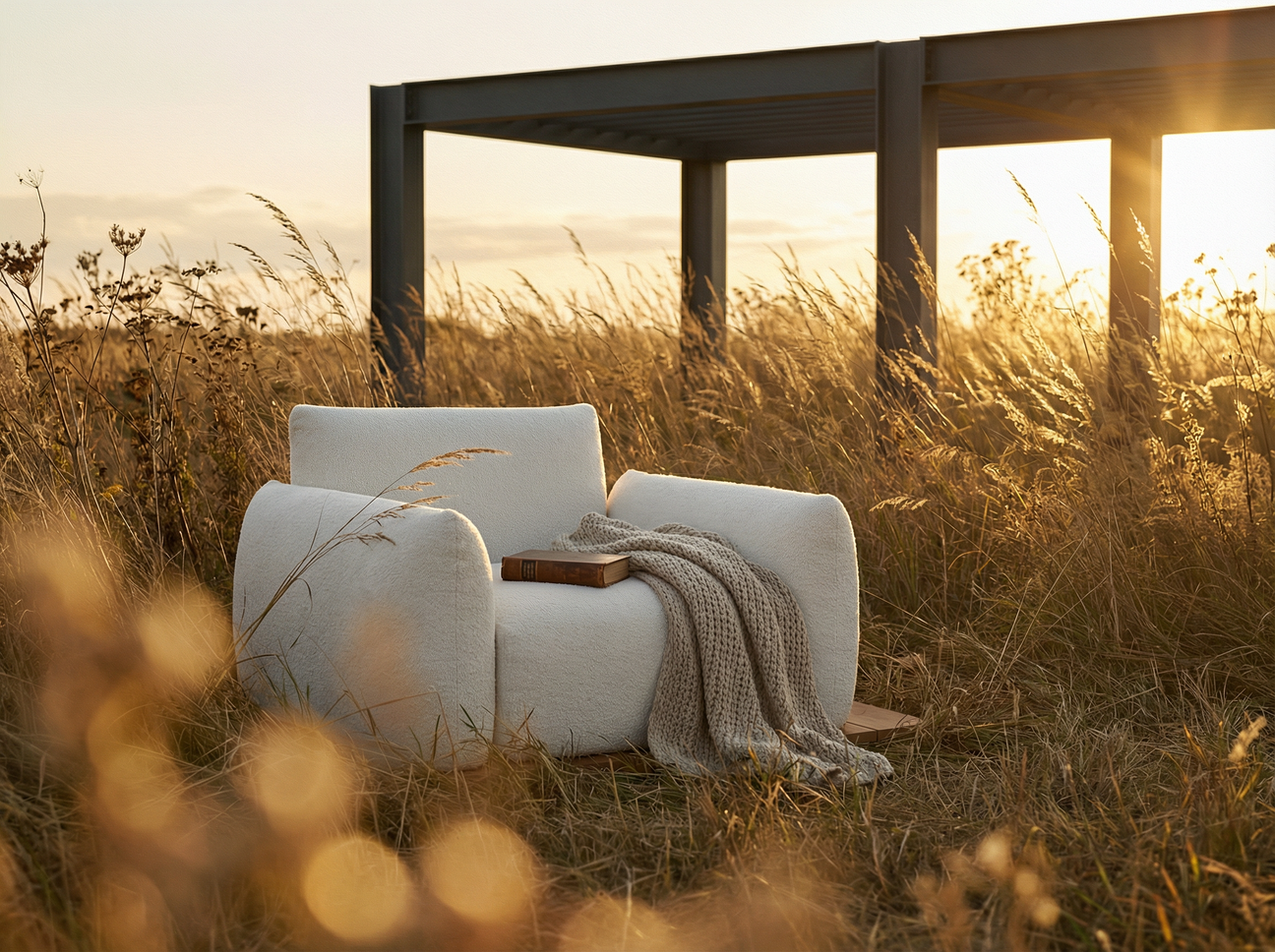 Design Sofa für Wintergarten ganzjährig nutzbar finden