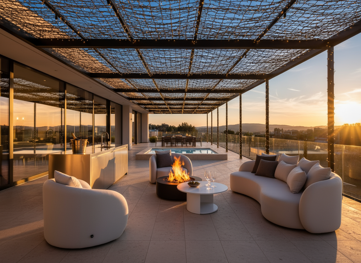 So wird Ihre runde Gartenliege zum Highlight im Garten