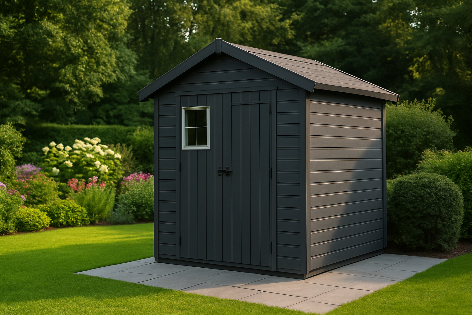 Garten Stauraum clever gestalten und nutzen