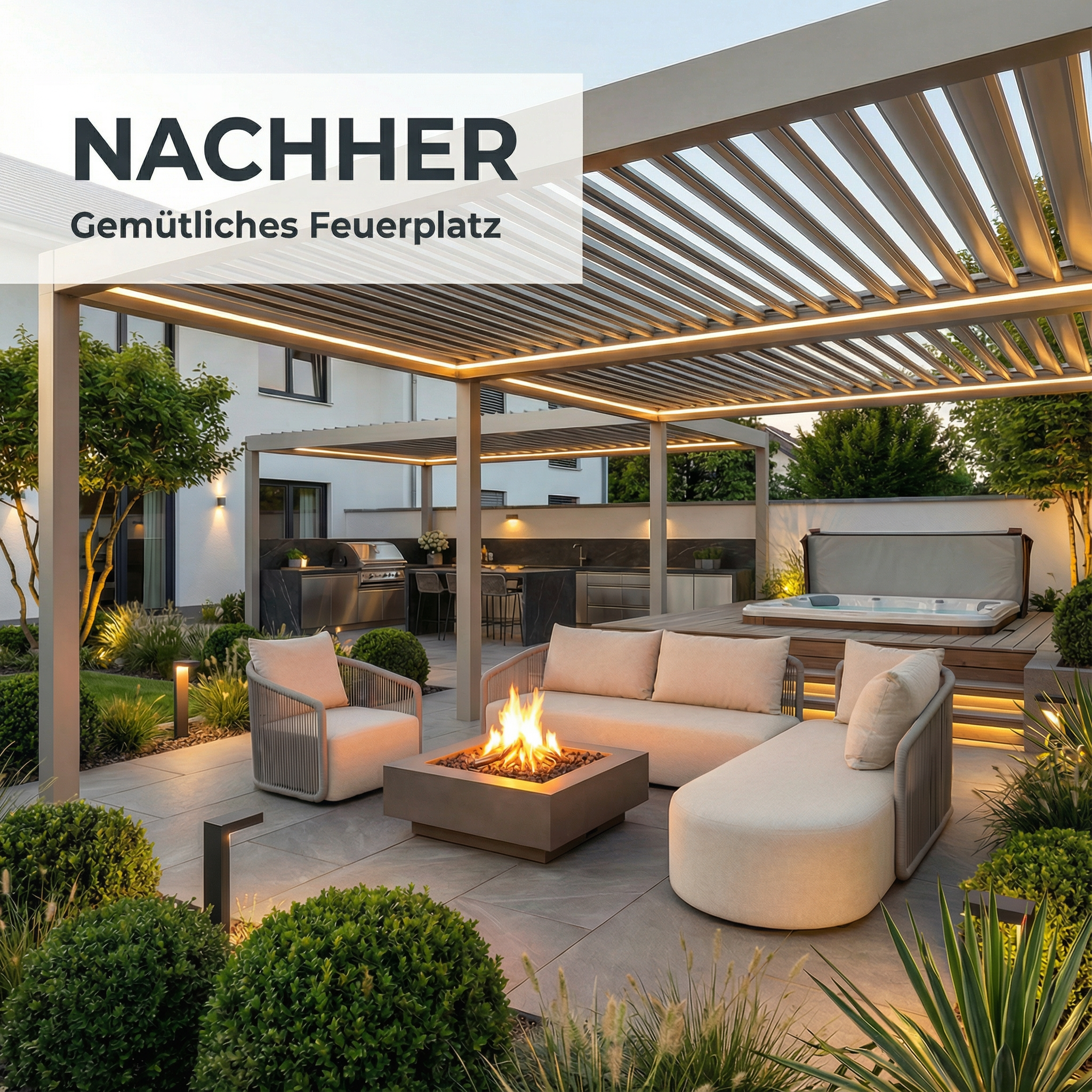 5 Schritte zu Ihrer Lounge multifunktionale Gartenmöbel elegant