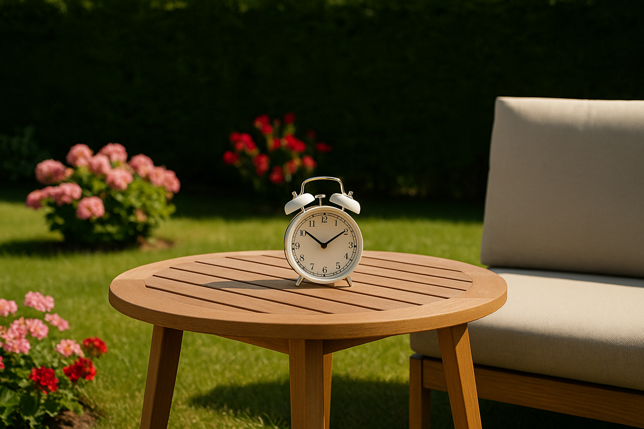 So finden Sie die ideale Zeit für Gartenmöbel