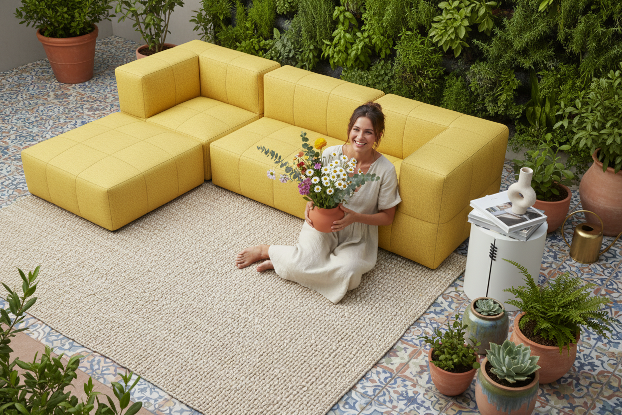 Ein Outdoor Bett wetterfest verwandelt Ihren Garten sofort