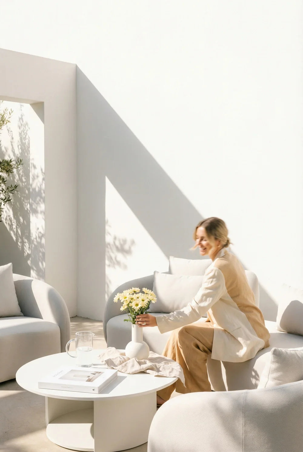 Santorini Garten Loungesofa Set - Finqa GmbH