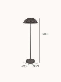 KAPALAI Solar-Gartenleuchte