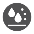 Wasser- und schmutzabweisend